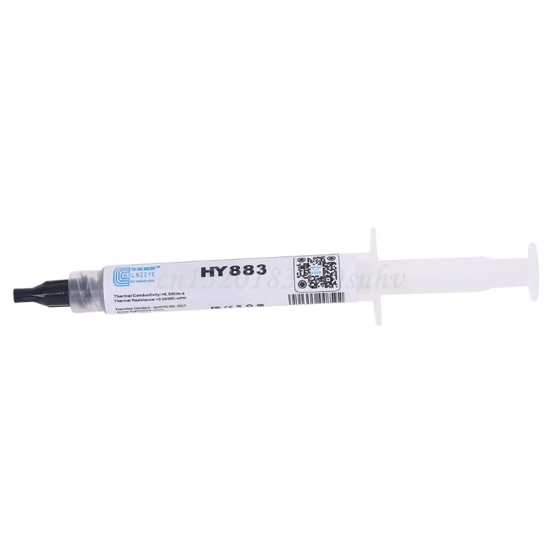 1 Piece HY883 Tube Ultra High Nano-Carbon Thermal Grease Ultra-Low Thermal Impedance CPU/GPU