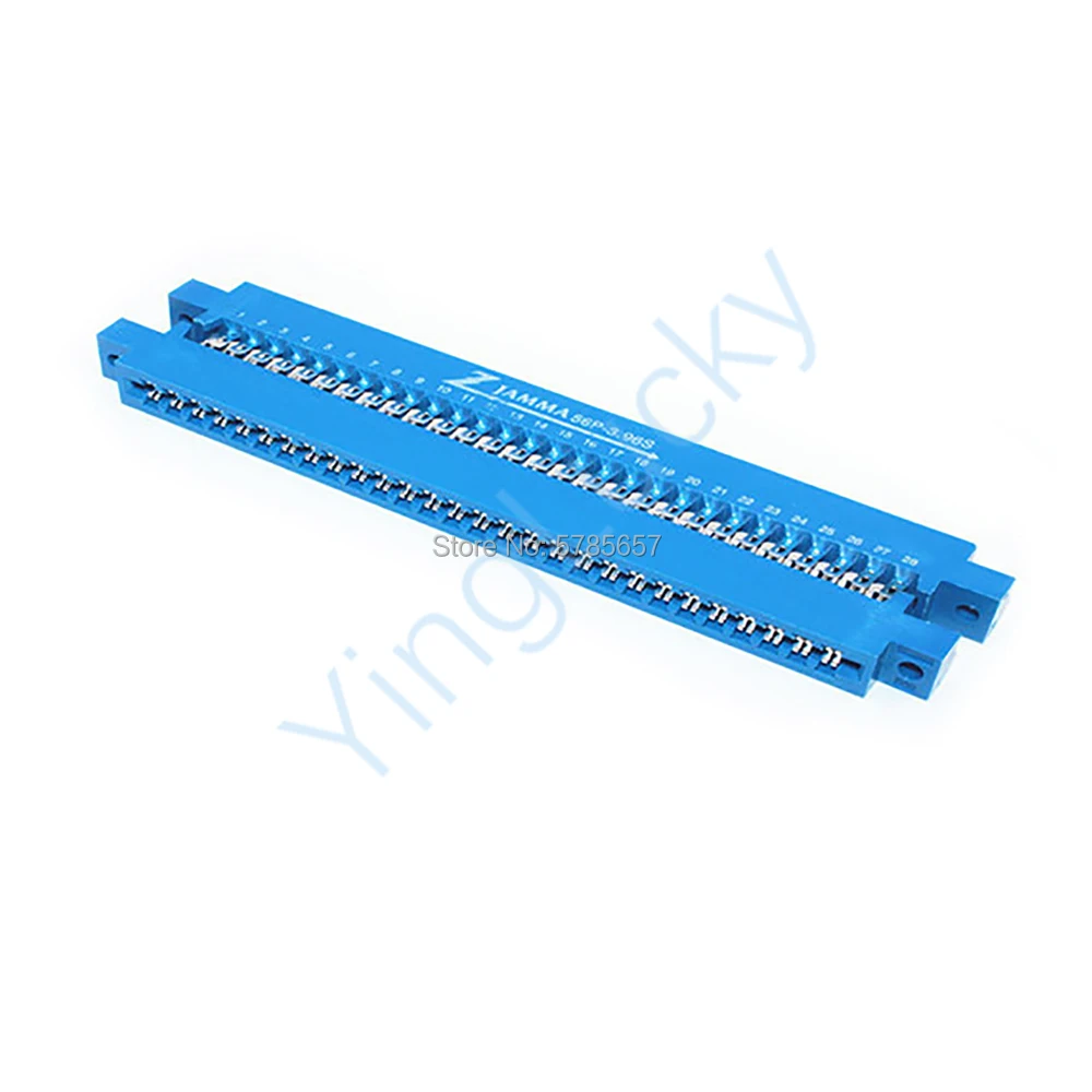 JAMMA-Wire Connector Jamma Harness for Arcade Game Board, Fighting Machine, Black and Blue Optional, 28 Pin, 1 Pc