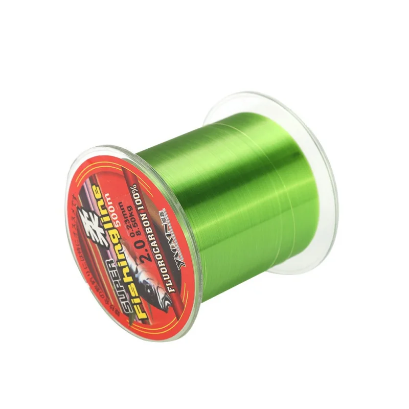 Fishing Line Nylon Fluorocarbon 100/200/300/500m Yard High Strength Freshwater Saltwater Wire Outdoor pesca Fishing Tools