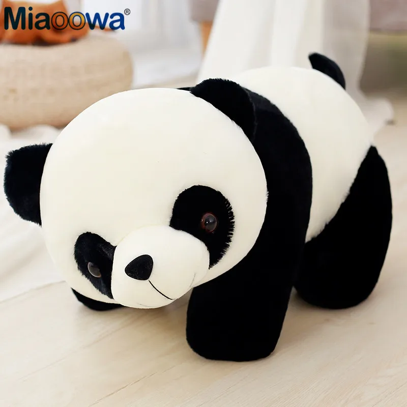 20-70cm Cute Baby Big Giant Panda Bear Plush Stuffed Animal Doll Animals Toy Pillow Cartoon Kawaii Dolls Girls Lover Gifts