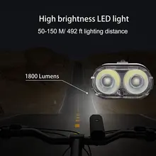 Rechargeable Bike Front Light 4000mAh #6