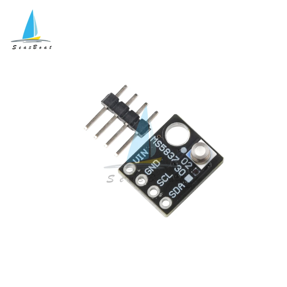 GY-37 MS5837 02BA 30BA High Precision Gas Liquid Sensor Waterproof Integrated Digital Pressure Sensor Module I2C interface