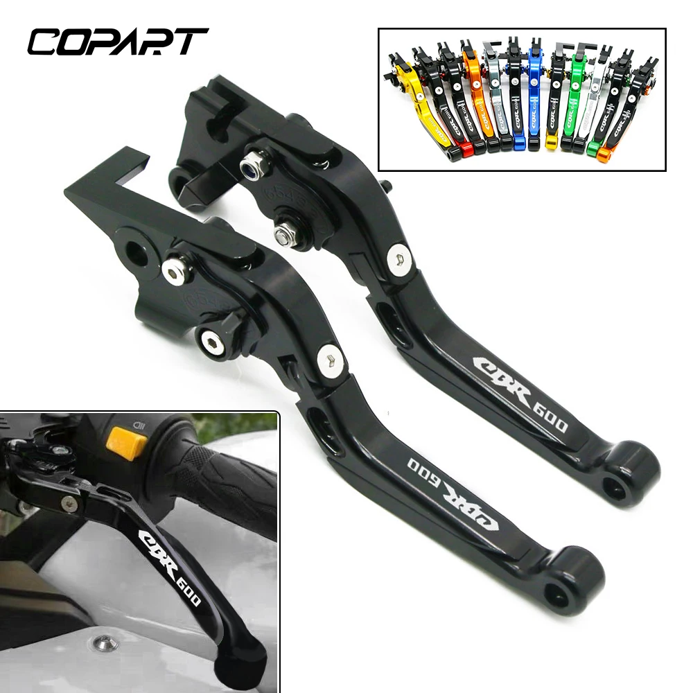 For HONDA CBR600 CBR 600 F2 F3 F4 F4i 1991-2007 Folding Extendable Brake Clutch Levers Motorcycle Accessories CBR900RR 1993-1999