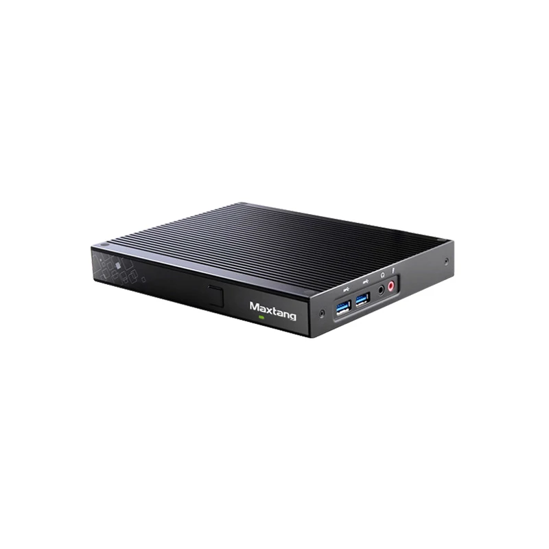 Maxtang Celeron J1900 Linux Mini PC Intel Quad-core Fanless Mini PC, 2COM 1HDMI VGA 300M WiFi Gigabit Ethernet Computer Desktop