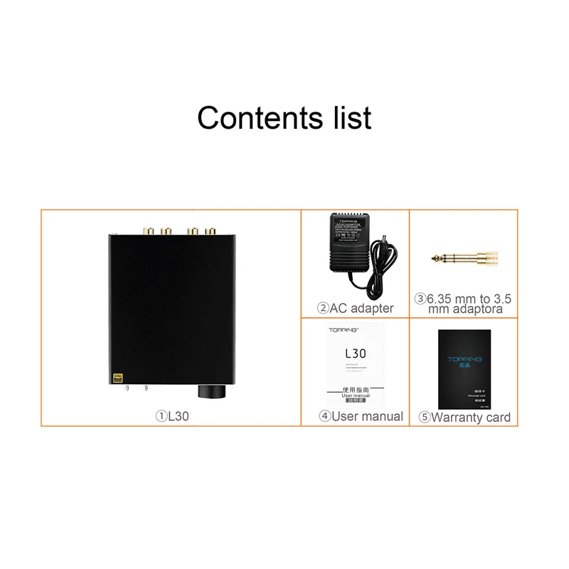 TOPPING L30 Amp 6,35 мм NFCA 3-ступенчатые настройки усиления Hi-Fi усилитель для наушников RCA предусилитель Hi-Res для E30 ЦАП