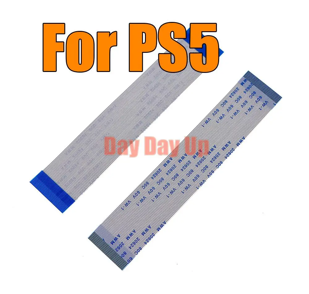 1PCS Replacement For Playstation 5 Console 40pin Laser Lens Ribbon Cable For Sony PS5 Controller 24PIN Dvd Drive Flex Cable