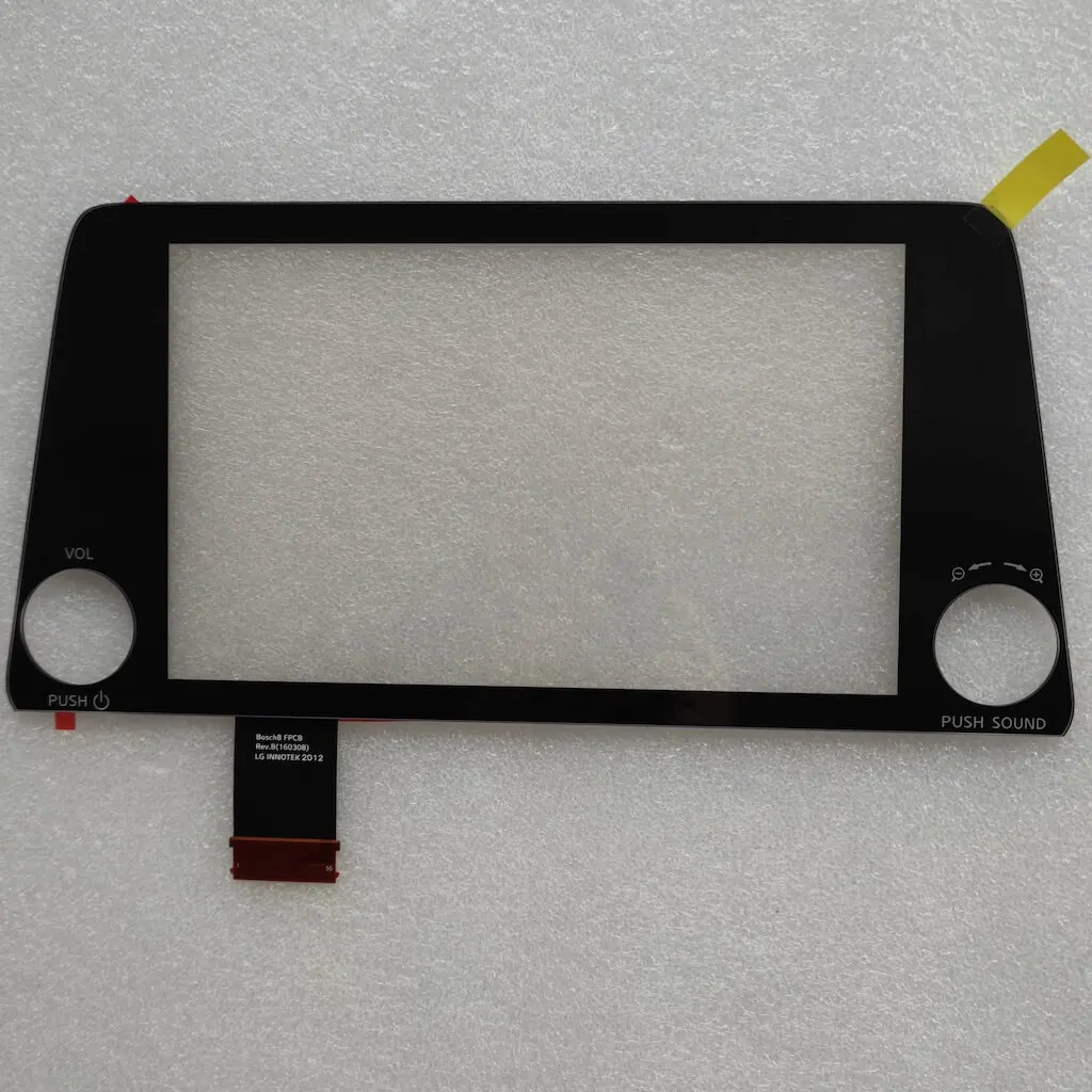 Original 8 Inch 50 Pins Glass Touch Screen Panel Digitizer Lens For LG INNOTEK 2012 Car DVD Audio Media Player GPS Navigation