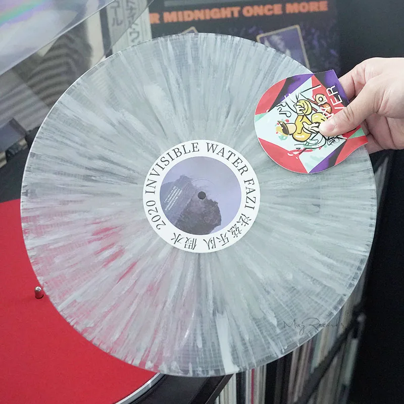 حار بيع 2 قطع مسجل فينيل تنظيف حامي حصيرة القرص حامل واقية كم تنظيف القرص الدوار