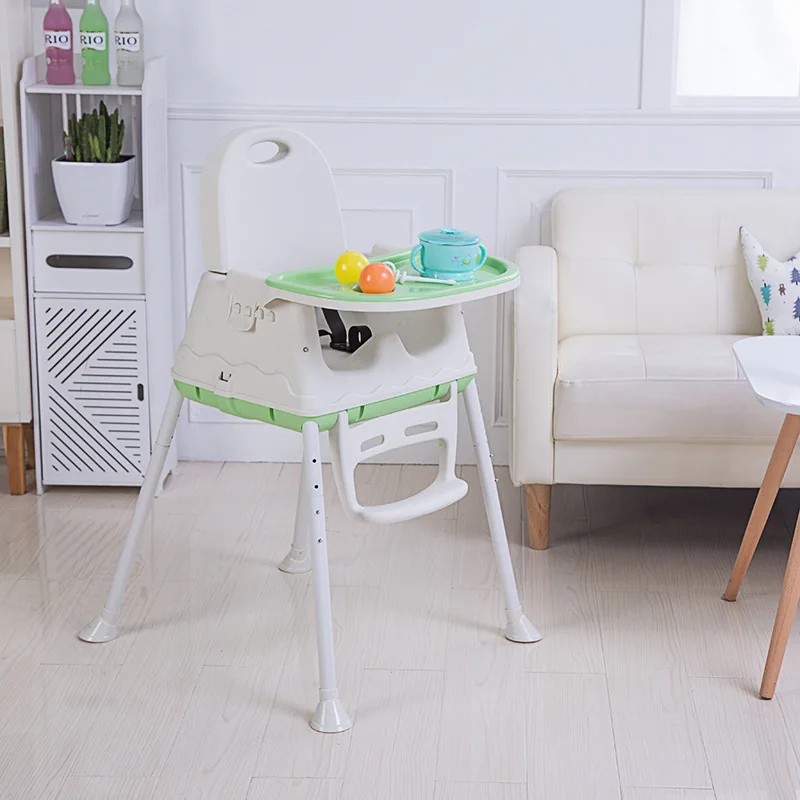 Grote baby eetkamerstoel multi-functionele opvouwbare draagbare baby stoel eten eettafels en stoelen