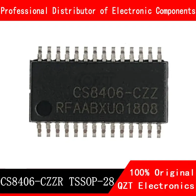 10 Stks/partij CS8406 CS8406-CZZ CS8406-CZZR TSSOP-28 Nieuwe Originele Op Voorraad