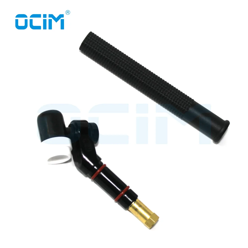 Black Swivel Neck Tig Head TIG Air Cooled For WP17 Torch