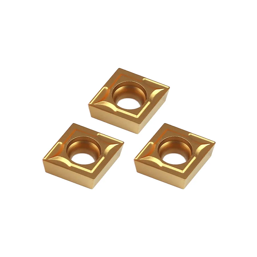 CCMT120404 VP15TF utensile per tornitura esterna CCMT120404 US735 utensili per tornio CNC CCMT120408 inserti in metallo duro UE6020 utensile da taglio CCMT1204