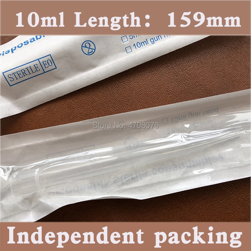 Independent packing 100pcs/lot 10ml PP suction tip Disposable Plastic Tips High Temperature Sterilization lab transfer liquid