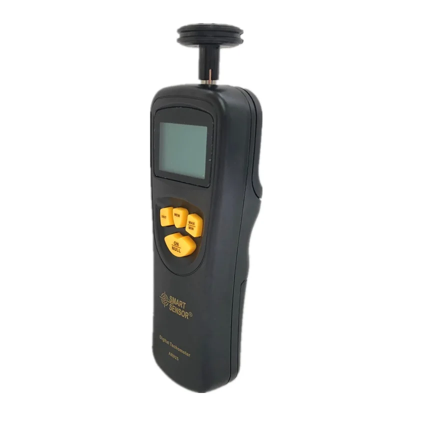 Digital TACHOMETER Contact มอเตอร์ TACHOMETER RPM ดิจิตอล Tach Speedometer 0.05 ~ 19999.9 M/นาที 0.5 ~ 19999RPM SMART SENSOR AR925