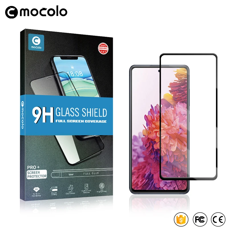 Mocolo Full Screen Tempered Glass Film On For Samsung Galaxy S20 S21 S23 S24 FE S10e 5G S20FE S24FE S 21FE EF 128/256 Protector