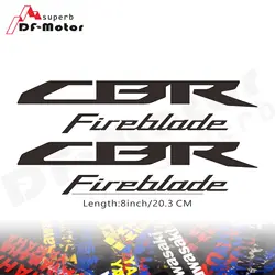 8Inch Reflective Sticker Decal Motorcycle Car Sticker Wheels Fairing Helmet Sticker Decal For Honda CBR Fireblade 1000RR