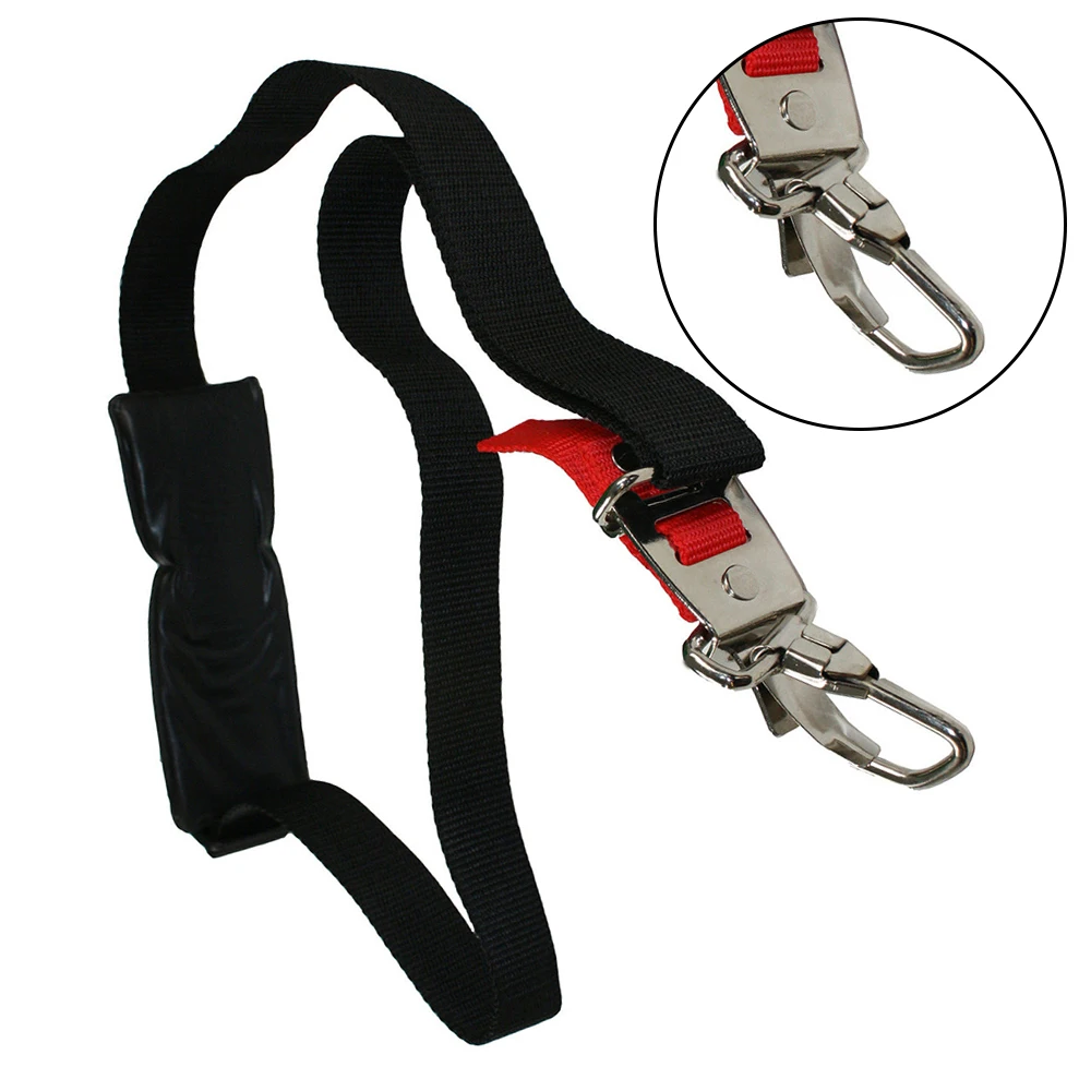 Adjustable Grass Trimmer Shoulder Strap Heavy Duty Single Harness Lawn Mower Brushcutter Carry Belt