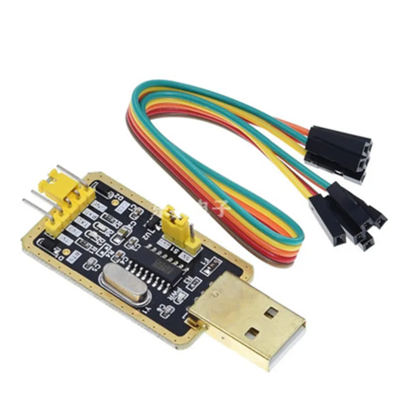 Tyrant Gold CH340G USB To TTL โมดูล Serial Port Zhongjiu อัพเกรดแปรงเครื่อง STC ดาวน์โหลดสาย CH340