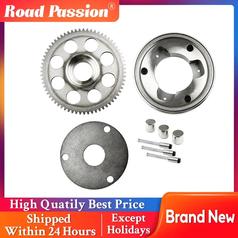 Road Passion Motorcycle Starter Clutch Gear Assy Roller Bearing For Suzuki GN250 1985 1988-1994 1996 1998-2001 GN 250