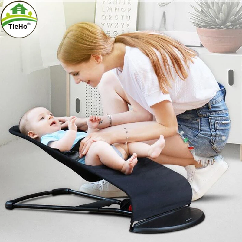 TieHo Baby Rocking Chair Newborn Balance Rocking Chair Baby Comfort Cradle Bed For 0-2 Years Old Baby Chairs Furniture