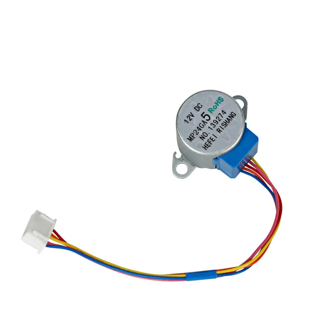 Air-Conditioning Accessories Swing Leaf Synchronous Motor for Midea MP24GA MP24GA5 Stepper Motor 5 Wire 12V DC