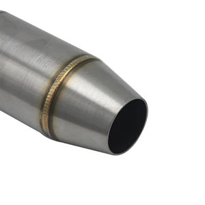 Alcon-Exhaust Tube Schalldämpfer Katalysator Expansion 35-mm-Kammer für CRF RMZ DRZ YZF KXF CRF WR Escape Running Motorrad 10 Hauptverkäufe Auspuff WR - №9