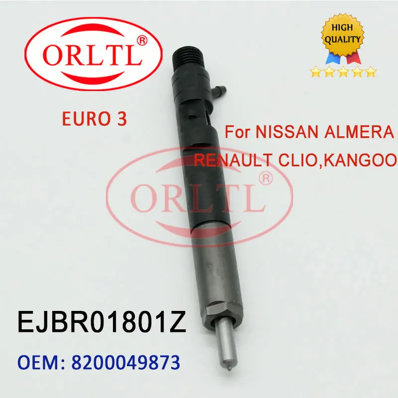 

Топливный инжектор ORLTL EJBR01801Z (8200049873), автомобильный электрический инжектор EJB R01801Z EJBR0 1801Z для Nissan RENAULT CLIO KANGOO