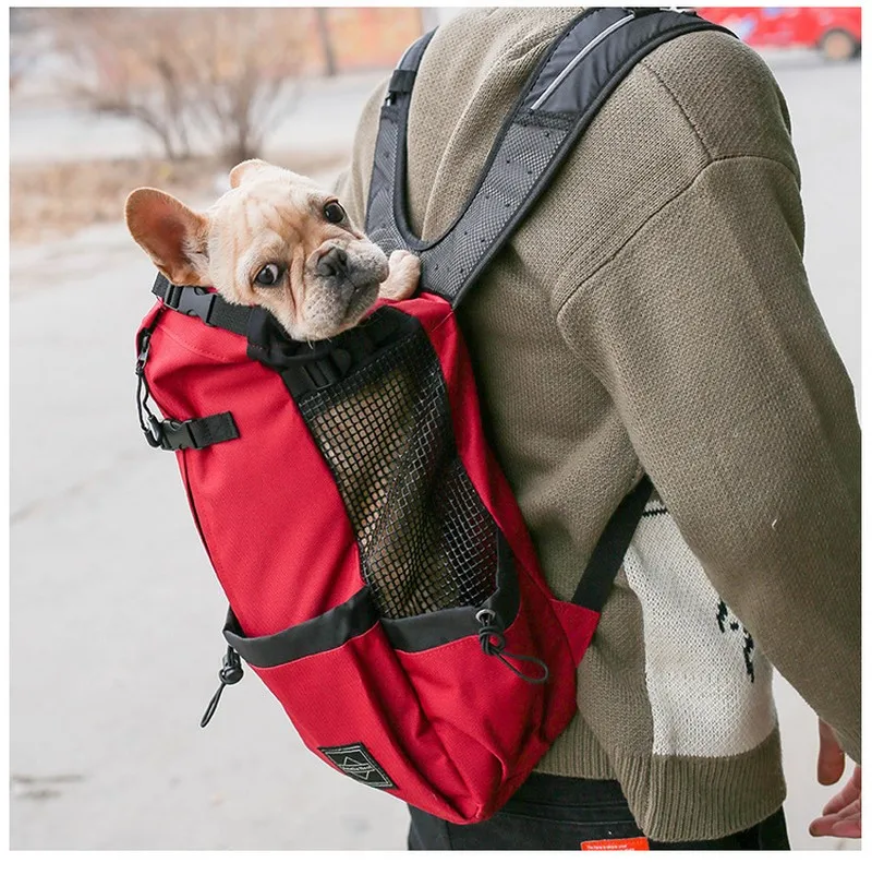 Wandern Pet Hund Träger Reise Rucksack Outdoor Lüftung Atmungs Fahrrad Motorrad Outdoor Sport Mesh Bag Drop Verschiffen