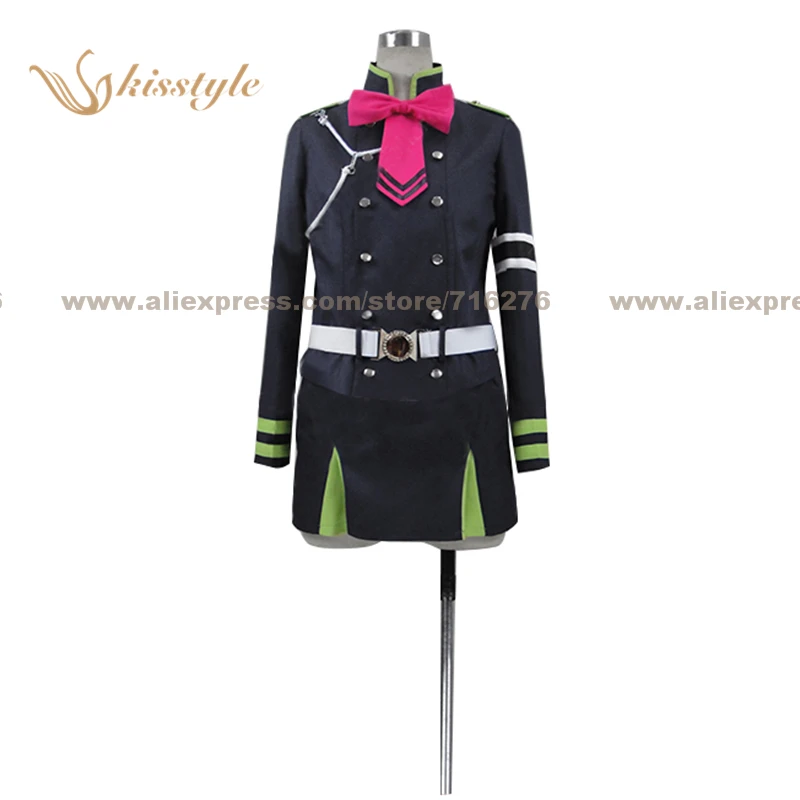 

Kisstyle Fashion Seraph of the End Shinya Hiragi Moon Uniform COS Clothing Cosplay Costume,Customized Accepted