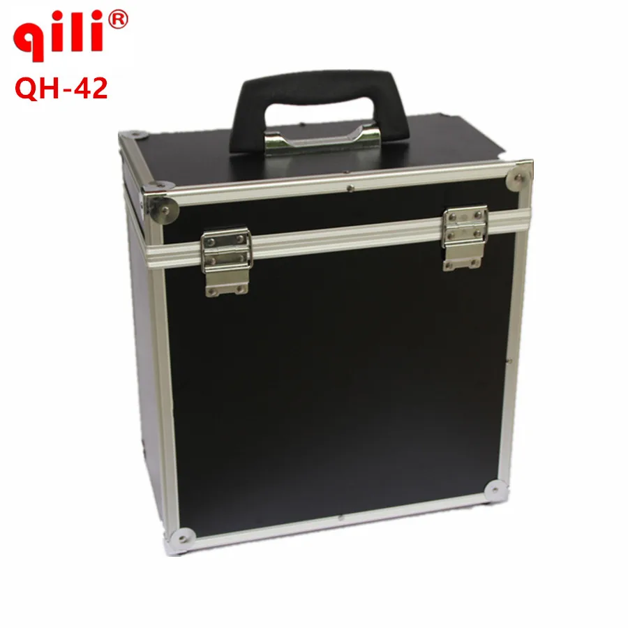 Qili QH-42 Toolbox Max Black Color Plastic Tool Box Storage Box Container Multi-function plastic toolbox tool box with handle