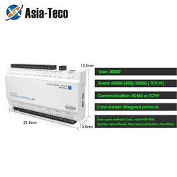 Four Door Network Access Control Panel Board With Software Communication Protocol TCP/IP Board Wiegand Reader for 1/2/4 Door Use