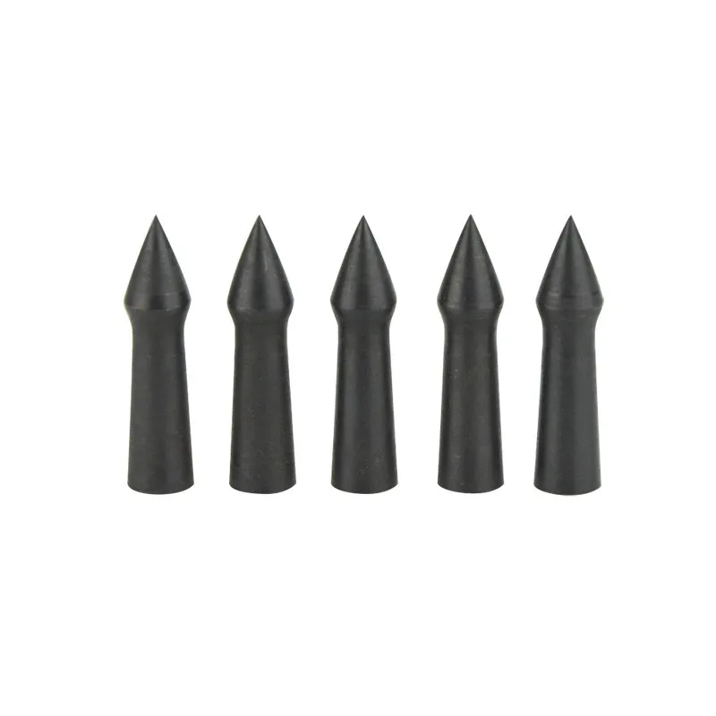 12/24Pcs 100Grain Archery Steel Arrowhead Target Points Tips Bullet Broadhead For Arrow Shooting Training Target Accessories