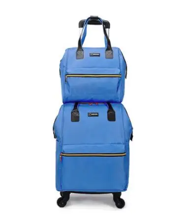 Ensemble de Sacs à Bagages de Voyage pour Femme, Bagage à Main, à Roulettes, à Roulettes, SR