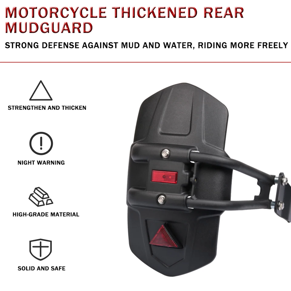 Garde-Boue Arrière Moto ZONTES G1-125 / ZT125 Z2 / ZT125-U U1 – Protection Robuste Et Stylée