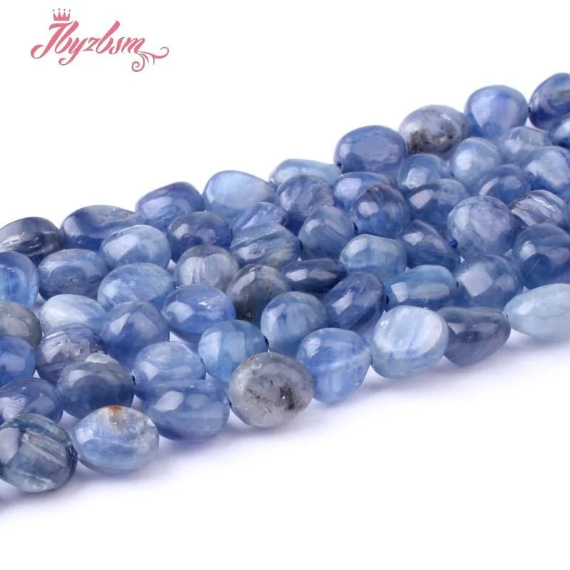 4x7-5x8mm Natural Kyanite Bead Blue Freeform Shape Stone Beads For DIY Necklace Bracelet Jewelry Making 15 Inch Free Shipping