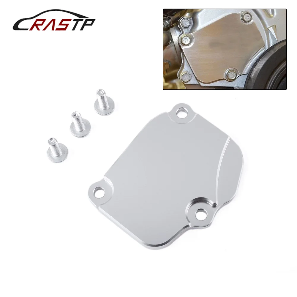 RASTP-Aluminum Tensioner Cover Plate Fit for K24 K20 Engine CIVIC RSX TSX Chain Cover RS-TC015