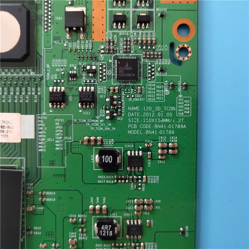 オリジナルT-CON UA55ES6600 UE55ES6750 UE55ES6100 UN55ES6500 UN55ES6550 UN55ES6580 UN55ES6600 UN55ES6820ロジックボードBN41-01789A