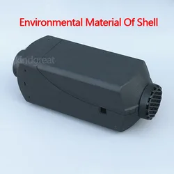 Parking Heater Plastic Shell Fuel Heating Black Single Hole High Temperature Resistant Flame Retardant Shell
