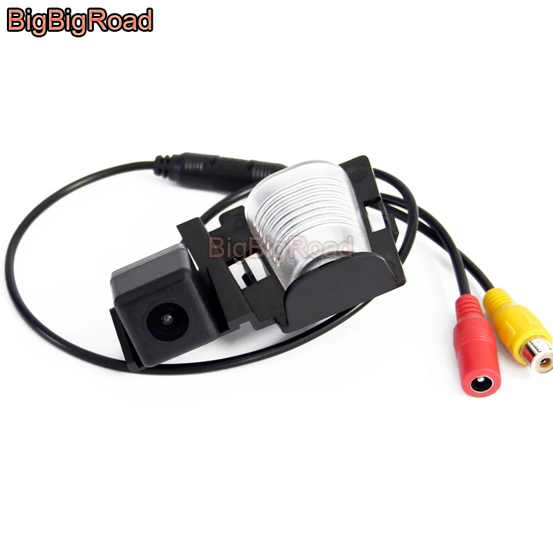 

BigBigRoad For Jeep Rubico Sahara Unlimited Wrangler JK 2007-2017 Vehicle Wireless Rear View Parking CCD Camera HD Color Image