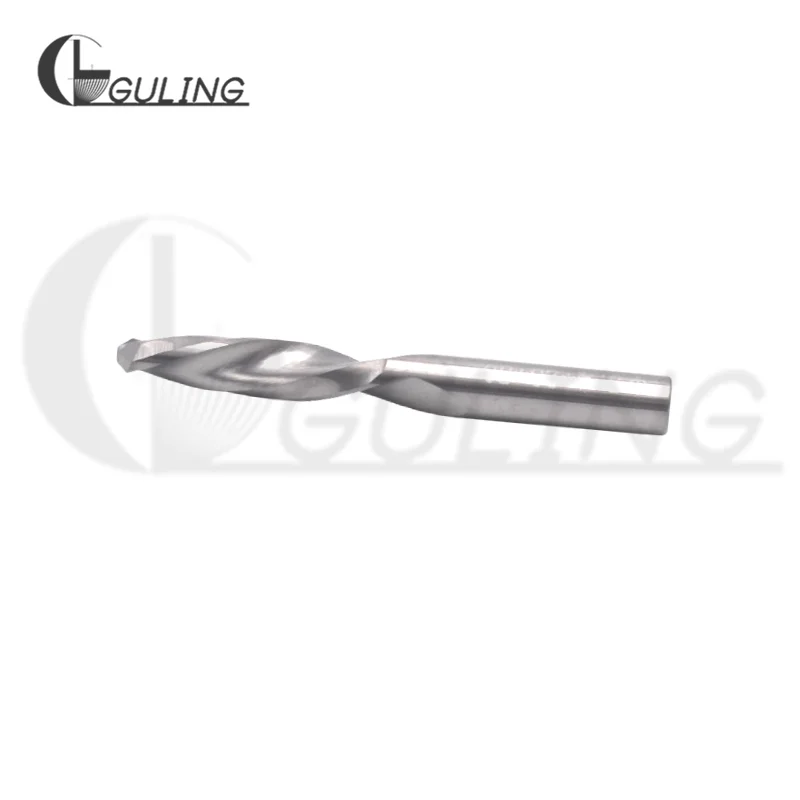 CNC Machine Tungsten Carbide Steel Point Twist Straight Shank Monolithic Left Drill Bit 2.1 2.2 2.3 2.4 2.5 2.6 2.7 2.8 2.9 3.0