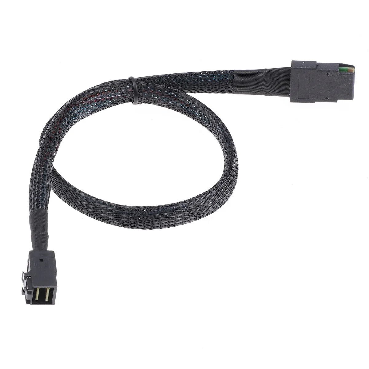 كابل بيانات الخادم الداخلي MINI SAS 8643 إلى SFF 8087 HD 0.5M/1M Mini-sas HD SFF-8643 كابل غارة القرص الصلب لخادم البيانات