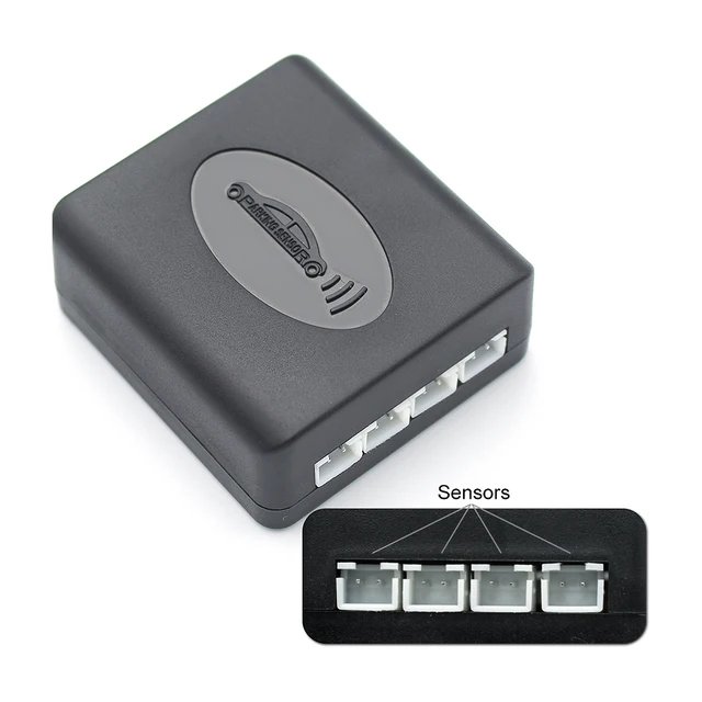 GreenYi Car Parking Sensor Assistant Parktronics 4 Black/Silver/White 13mm Flat Sensors Reverse Radar Sound Buzzer Alarm Sound 4 GreenYi Car Parking Sensor Assistant Parktronics 4 Black/Silver/White 13mm Flat Sensors Reverse Radar Sound Buzzer Alarm Sound 4