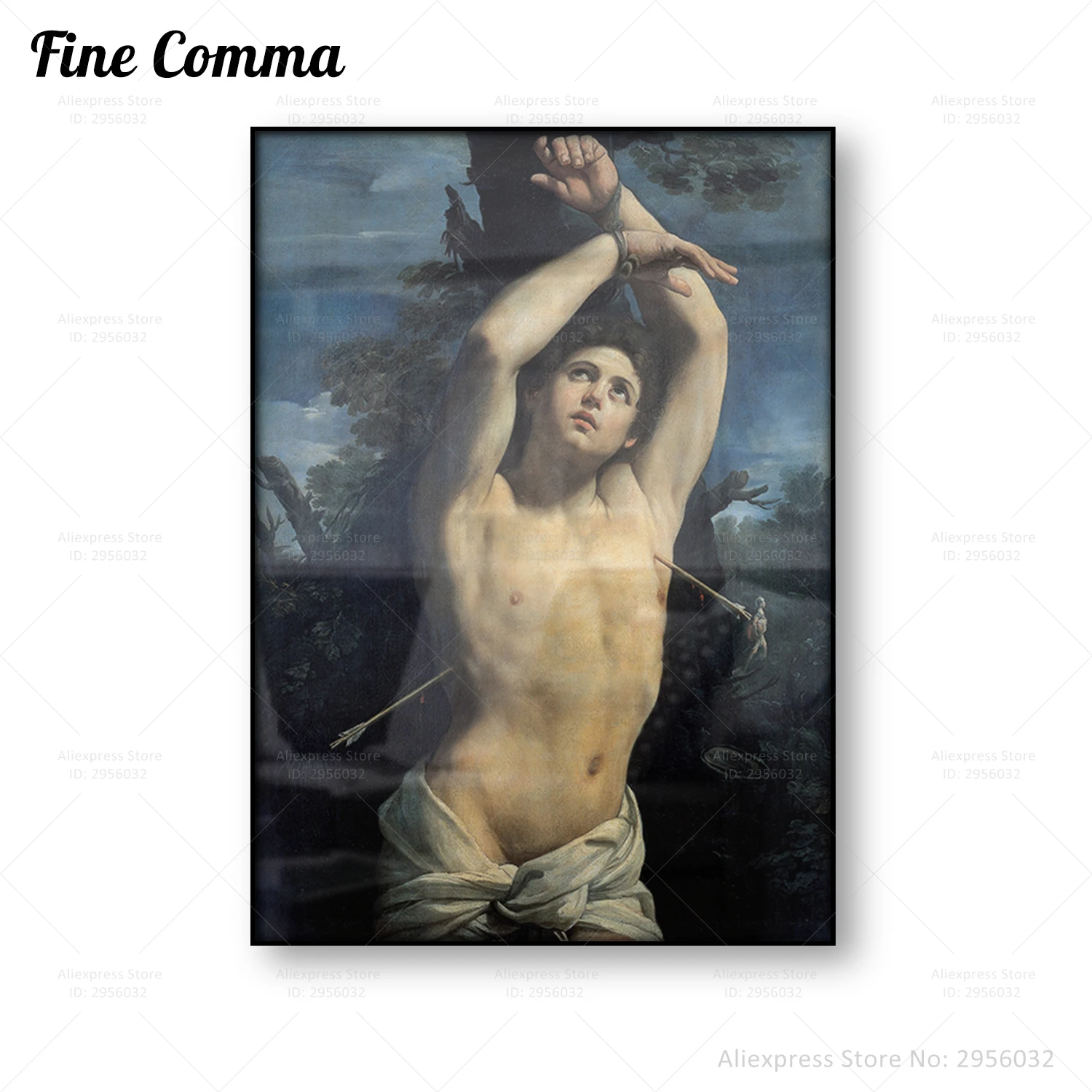 Póster Vintage de Martyrdom de San Petersburgo Guido Reni, pintura al óleo religiosa antigua, Repro, impresión en lienzo, arte de pared, decoración del hogar