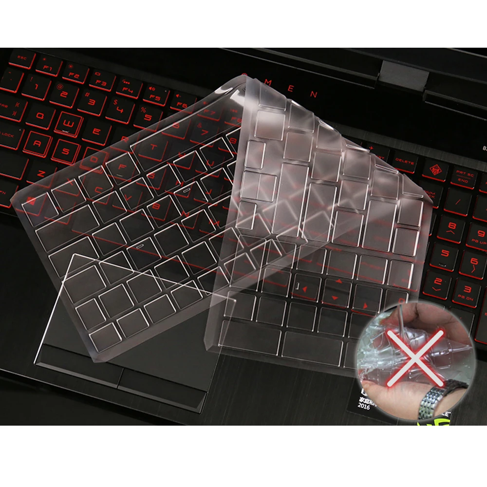 Tastatur Abdeckungen für HP OMEN 15-DC 15-DH serie DC0005TX dh0135tx 15,6 zoll gaming 2019 anti staub Transparent Silicon klar neue