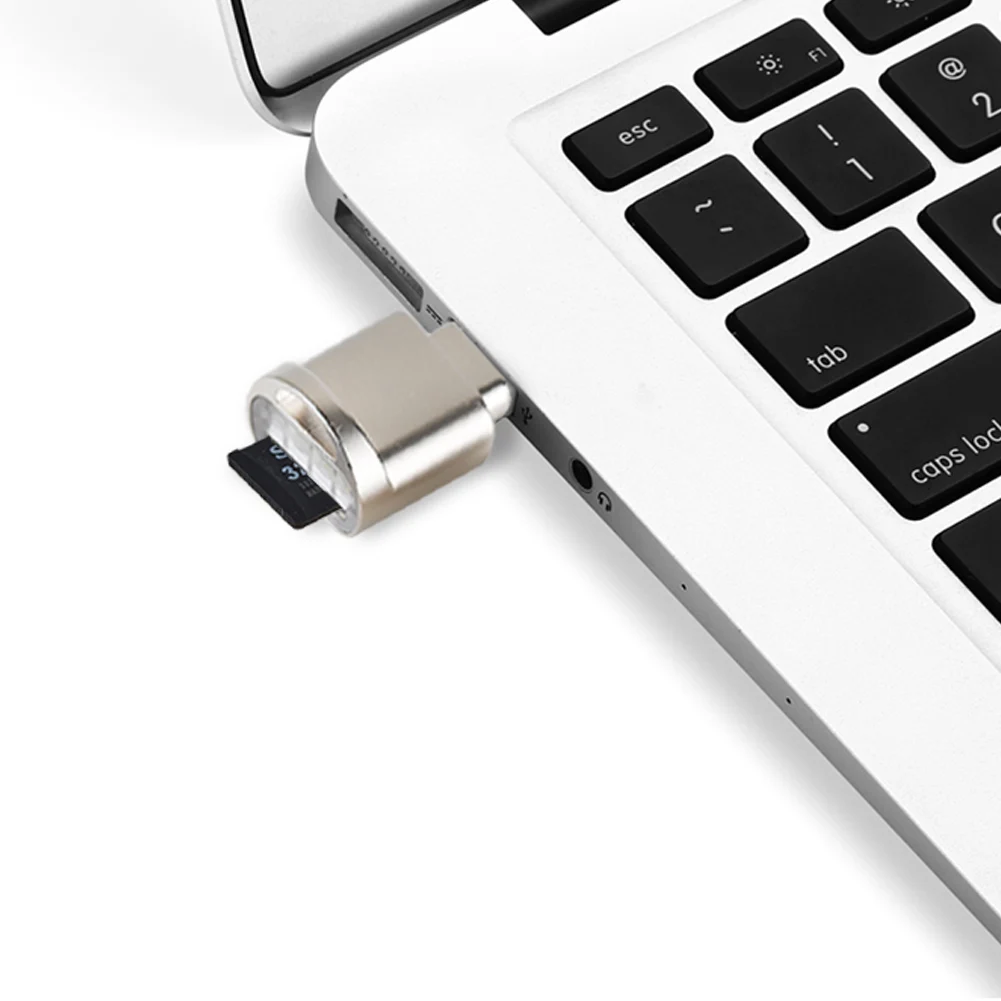 Mini Card Reader Portable Metal USB 3 1 Micro Secure Digital TF Memory Type C TF OTG Adapter For Phone Кард ридер