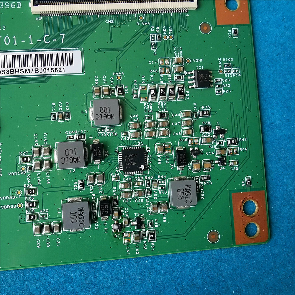 Для T-CON материнскую плату карты поставить PT500GT01-1-C-7 для LG 50UK6470PLC 50UK6300MLB 50PUF6693/T3 50PUF6033/T3 50PUF6102/T3 ЖК-дисплей ТВ
