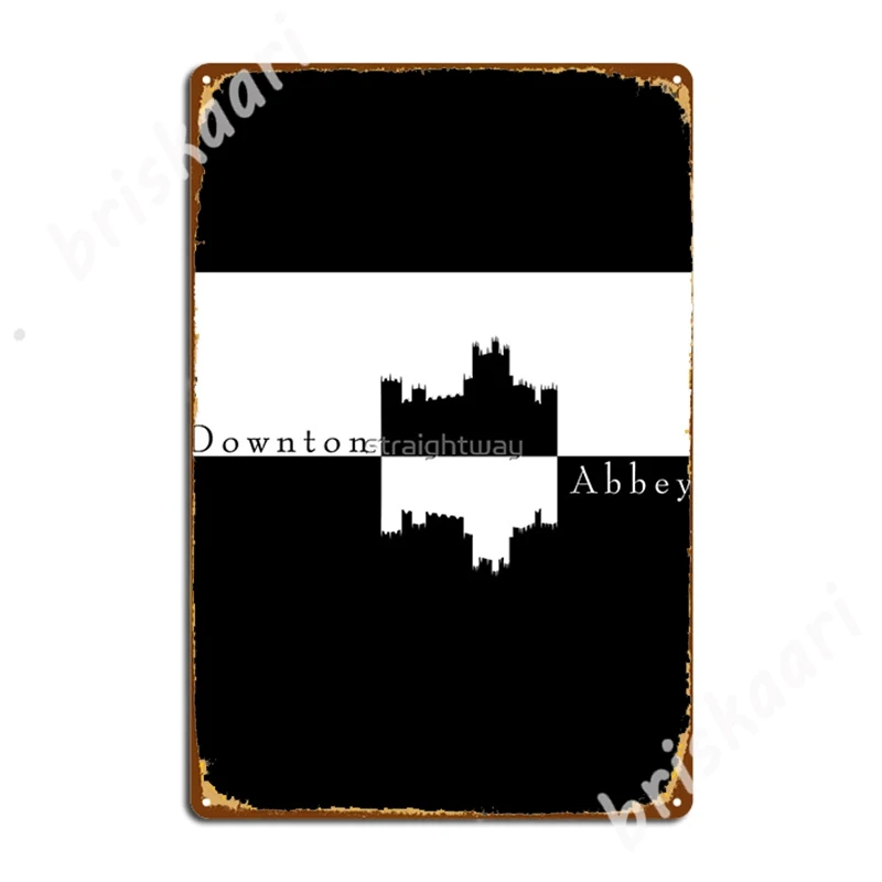 Downton Abbey Metal Signs Retro Wall Decor Kitchen Club Home Tin sign Posters