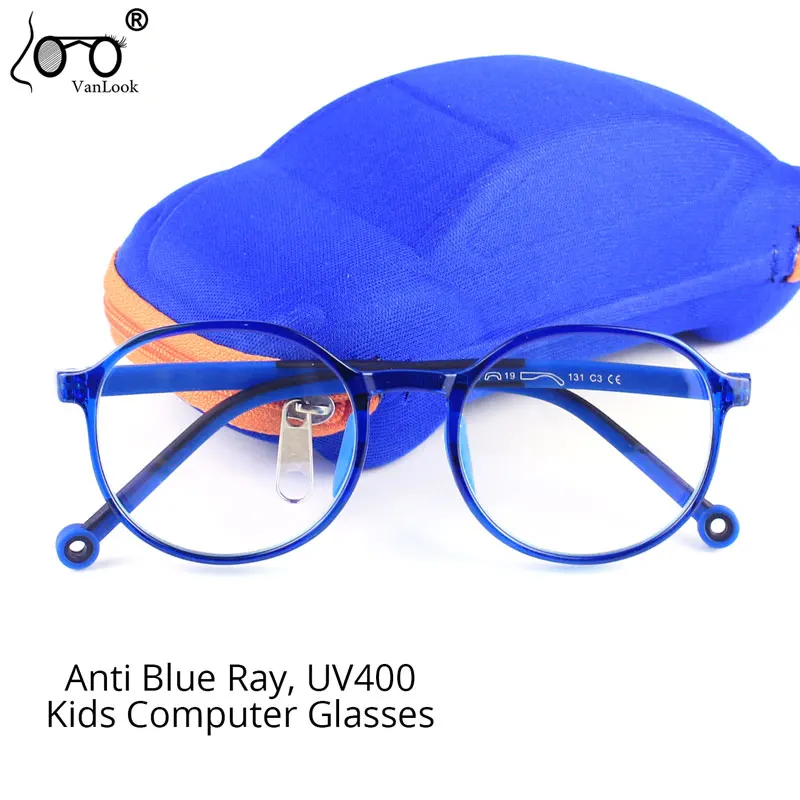 

Children's Computer Blue Anti Light Glasses Girl Boys TR90 Eye Protect Eyeglasses Kids Transparent Optical Spectacle Frame