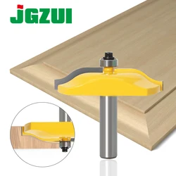 1pc 12mm 1/2 Shank Raised Panel Router Bit with Backcutter Cove 3-1/4 Tenon Bit Woodworking Milling Cutter for Wood