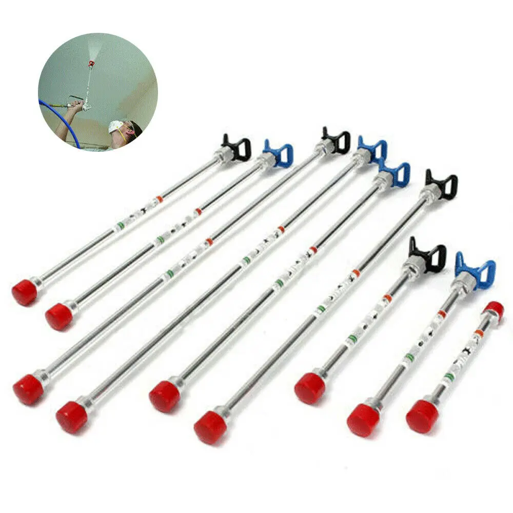 Airless Paint Sprayer Gun Base Tip Extension Rod 30/50/75/100cm Spray Painting Guns Handle Pole for Garden Car Spraying Machine